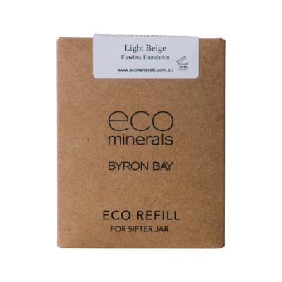 Eco Minerals Mineral Foundation Flawless (Matte) Light Beige Refill 5g